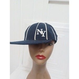 Yankee Hat New York Ahnor Headwear Genuine 2002 7/38 Baseball hat